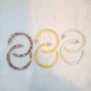 Set of 3 earrings🍒